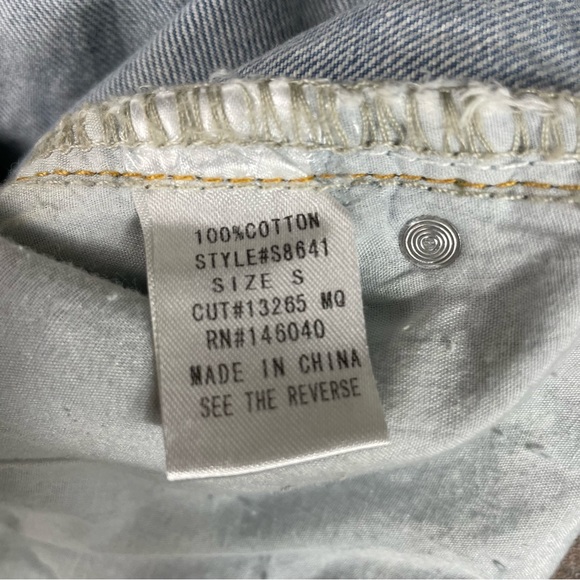 ASOS Signature8 High Rise Take The Short Cut Denim. SZ:S. - Picture 10 of 11